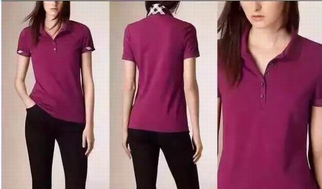 Burberry short lapel T woman S-2XL-042